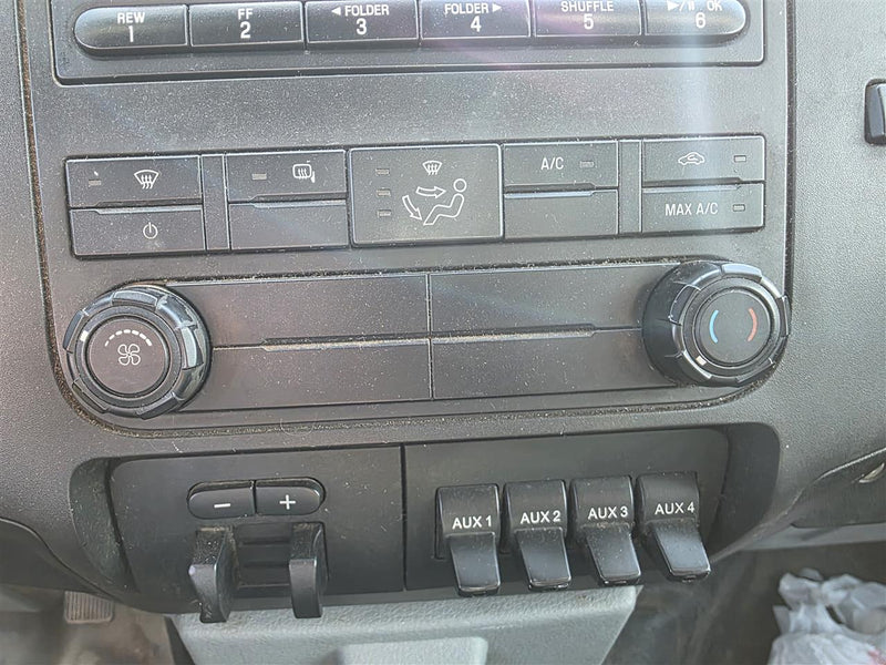 Used OEM AC Heater Temperature Climate Control Unit from 2013 Ford F350SD