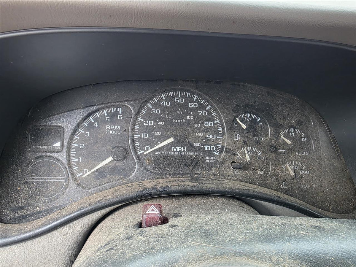 Used OEM Speedometer Instrument Gauge Cluster from 2002 Chevrolet Suburban 1500