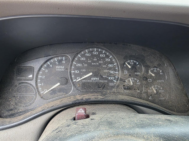 Used OEM Speedometer Instrument Gauge Cluster from 2002 Chevrolet Suburban 1500