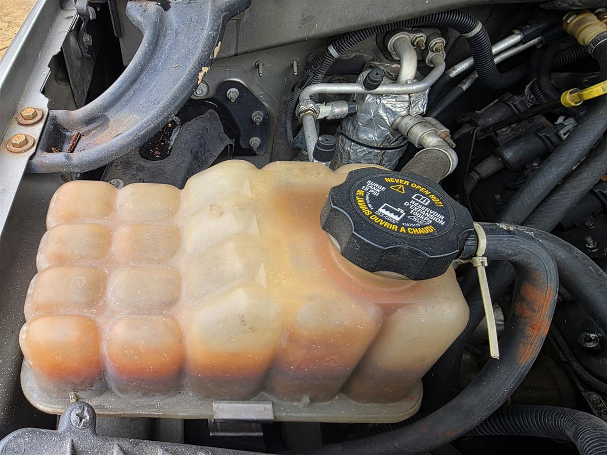 Used OEM Coolant Overflow Reservoir Tank from 2002 Chevrolet Suburban 1500