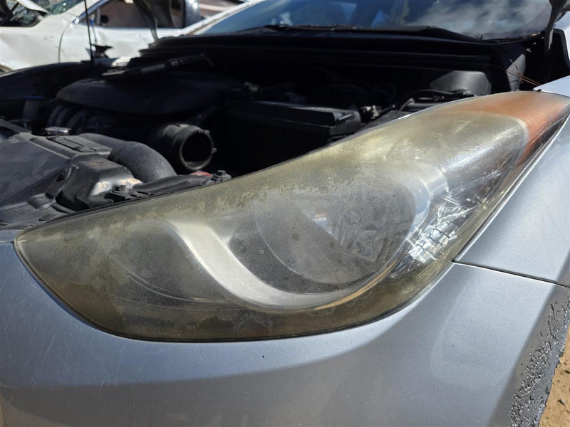 Used OEM Driver Side Left Headlight Headlamp Assembly from 2012 Hyundai Elantra
