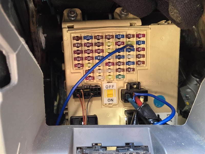Used OEM Cabin Interior Fuse Box Relay Panel from 2012 Hyundai Elantra
