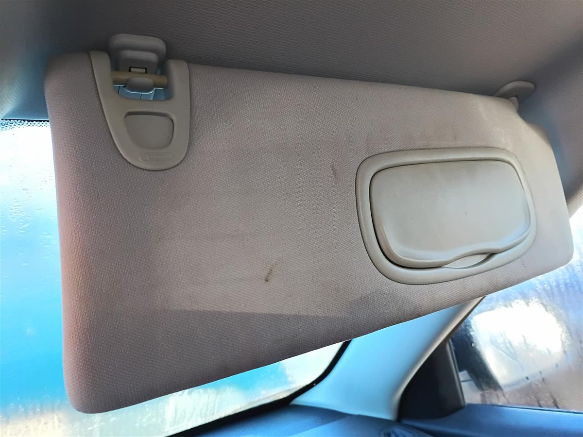 Used OEM Passenger Side Right Sun Visor from 2016 Jeep Cherokee