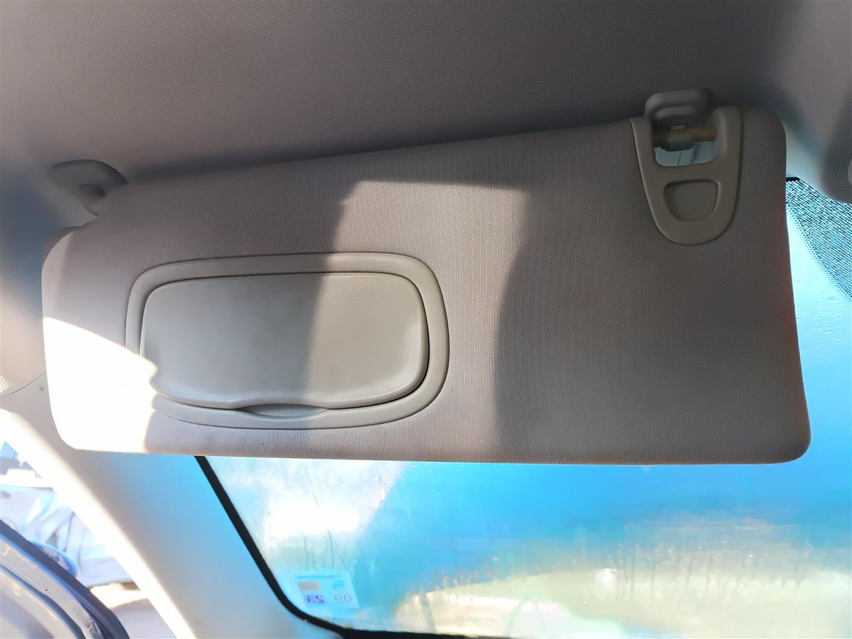 Used OEM Driver Side Left Sun Visor from 2016 Jeep Cherokee