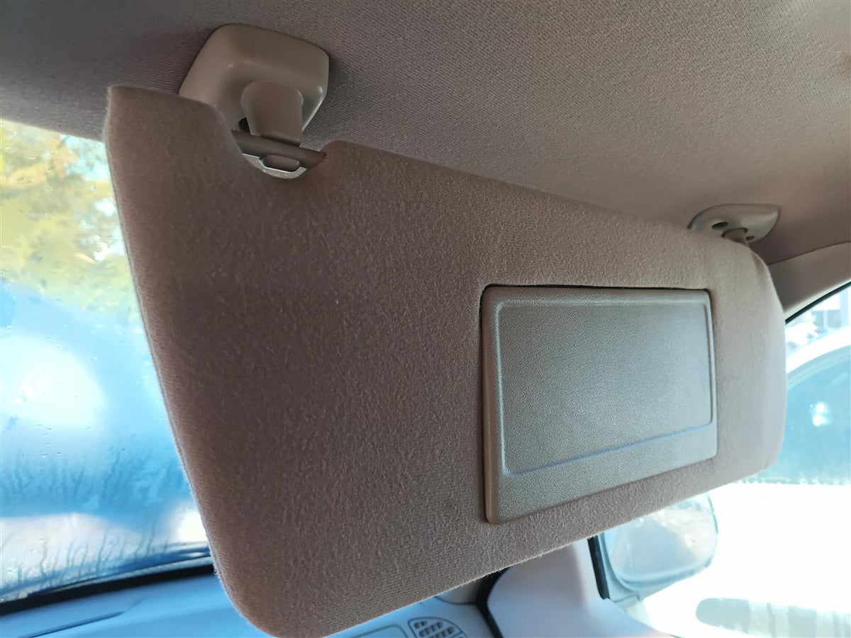 Used OEM Passenger Side Right Sun Visor from 2001 Ford F150