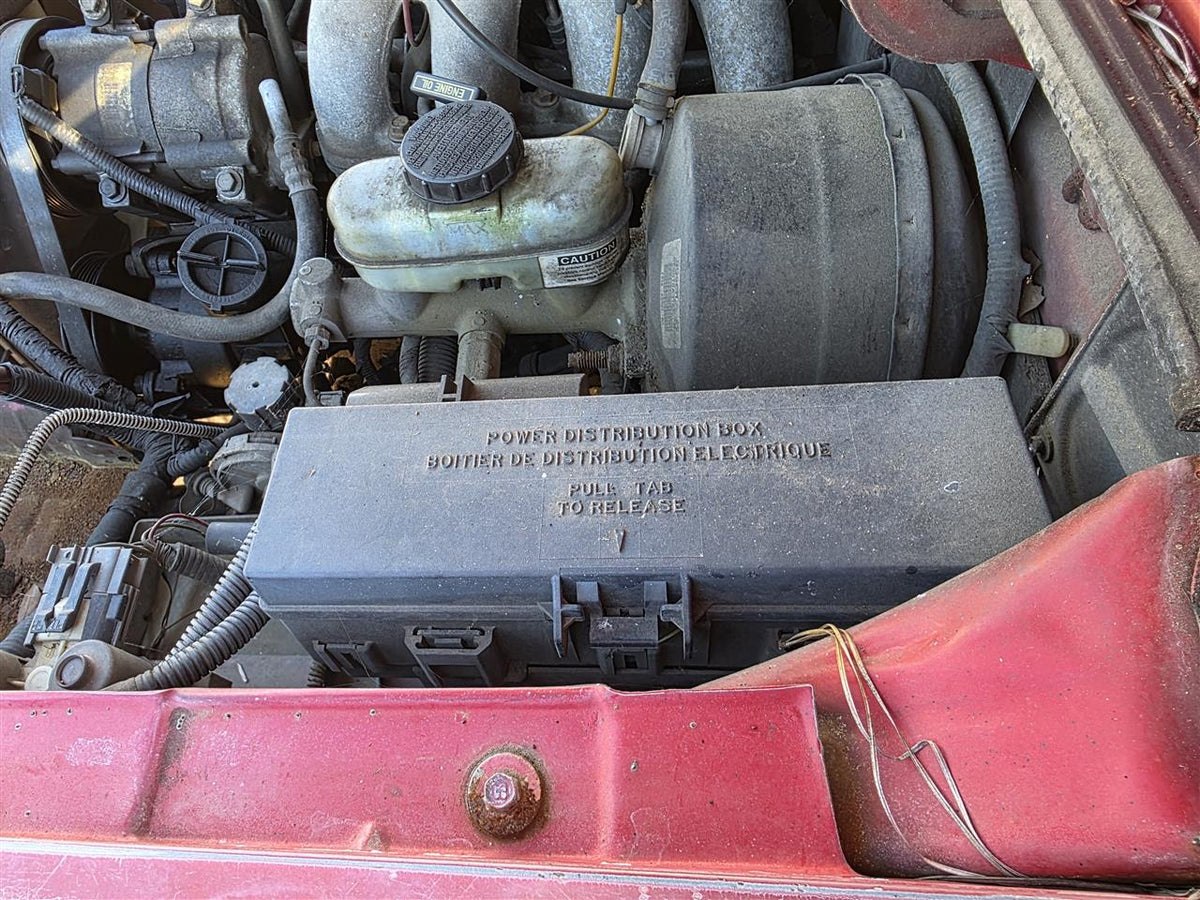 Used OEM Engine Bay Fuse Box Relay Panel from 1999 Ford Ranger