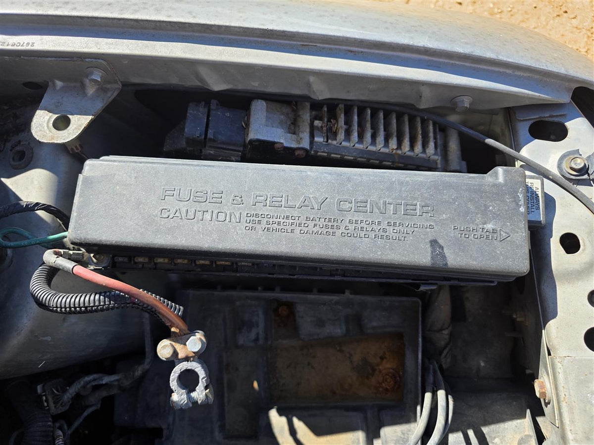 Used OEM Engine Bay Fuse Box Relay Panel from 1996 Jeep Voyager