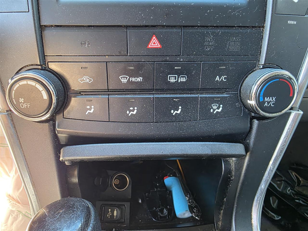 Used OEM AC Heater Temperature Climate Control Unit from 2017 Toyota Camry