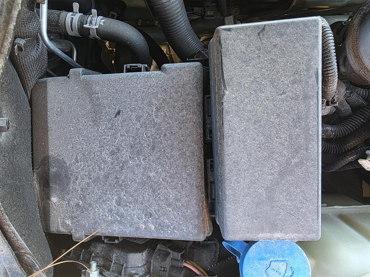 Used OEM Engine Bay Fuse Box Relay Panel from 2022 Nissan Frontier