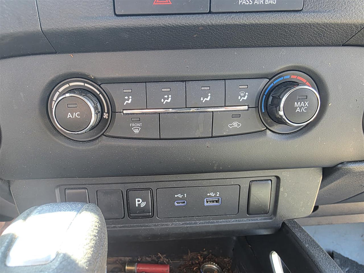 Used OEM AC Heater Temperature Climate Control Unit from 2022 Nissan Frontier