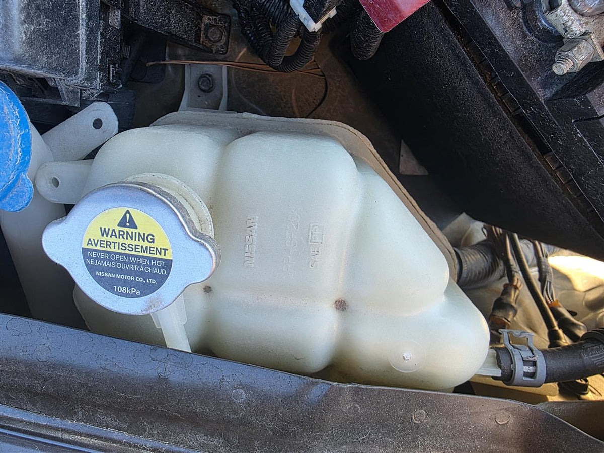 Used OEM Coolant Overflow Reservoir Tank from 2022 Nissan Frontier