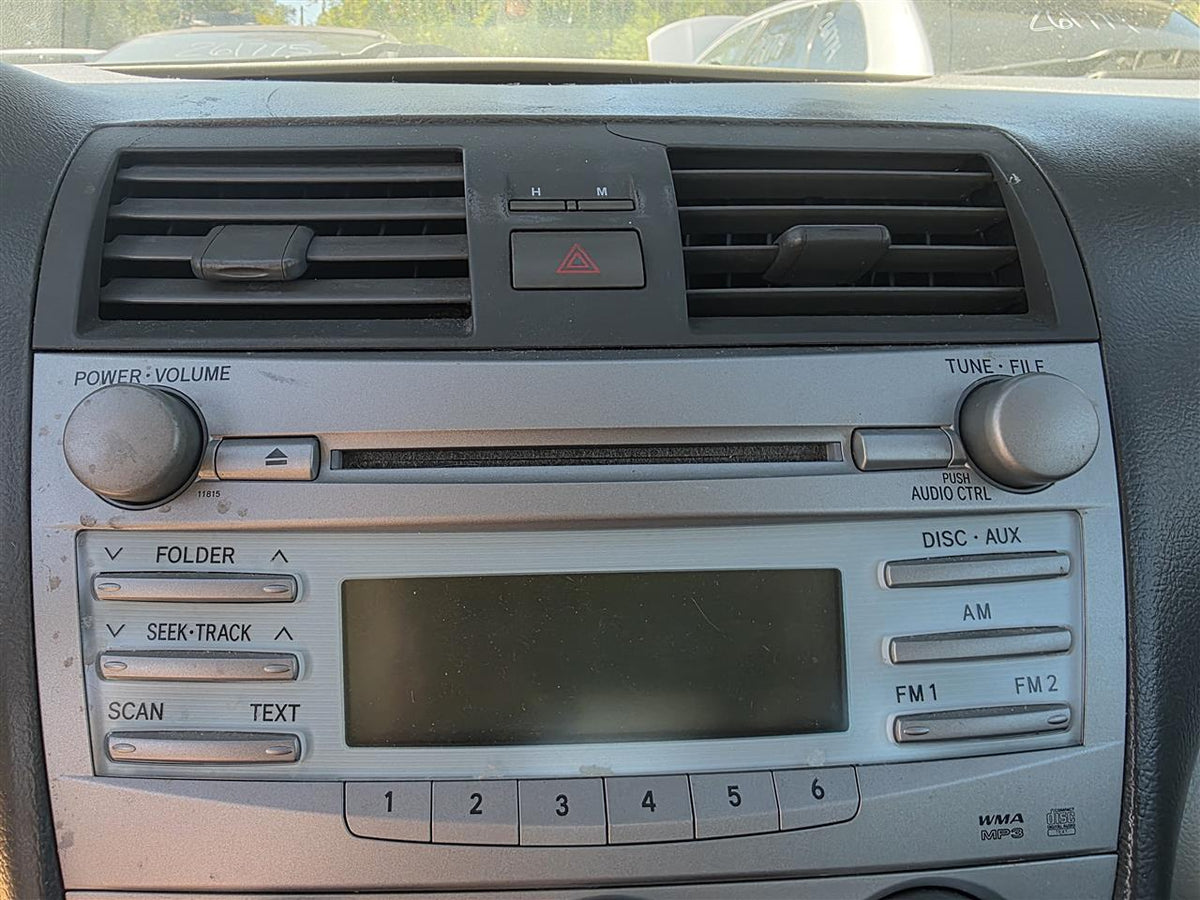 Used OEM Radio Stereo Audio Head Unit from 2007 Toyota