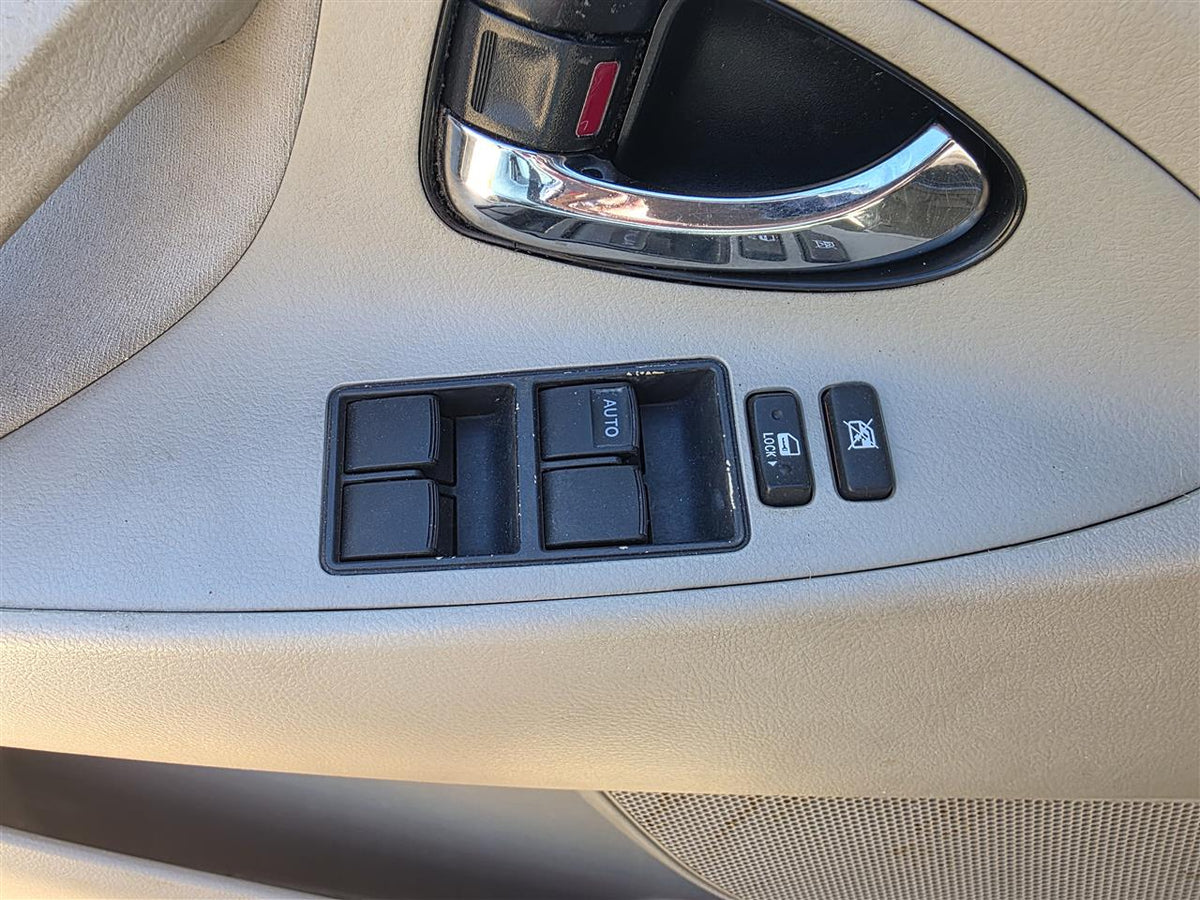 Used OEM Driver Side Left Front Door Window Master Switch from 2007 Toyota