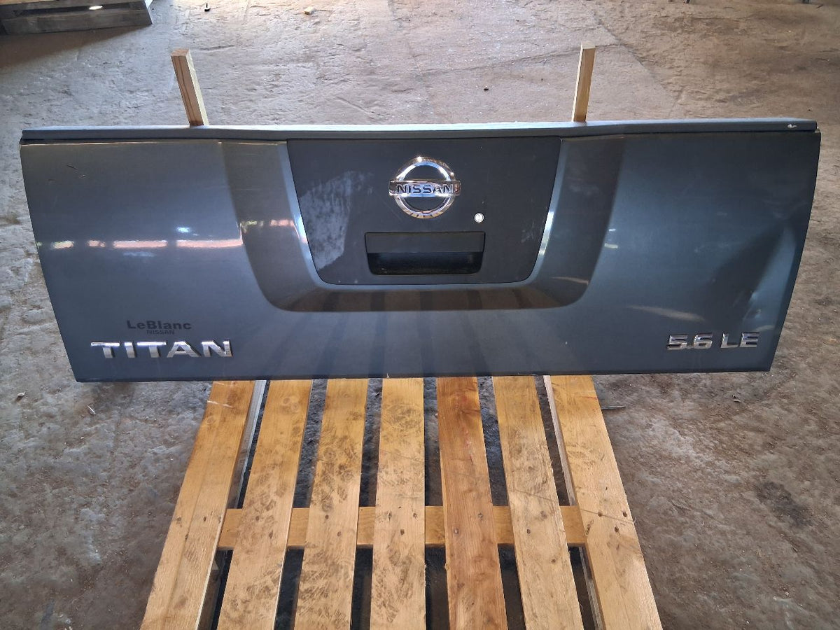 Used OEM Decklid Tailgate from 2004 Nissan Titan