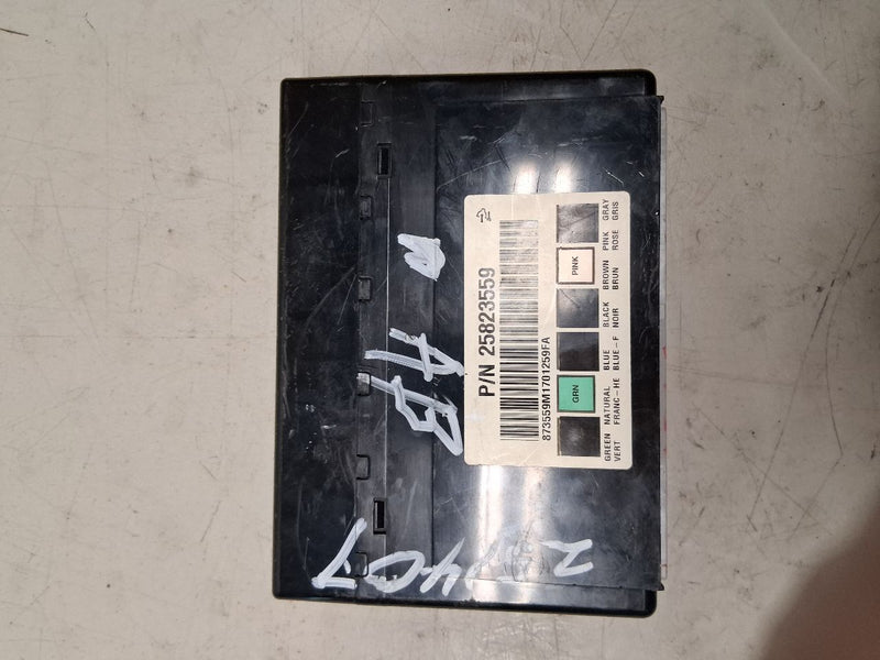 Used OEM Chassis Control Module from 2007 GMC Sierra 1500