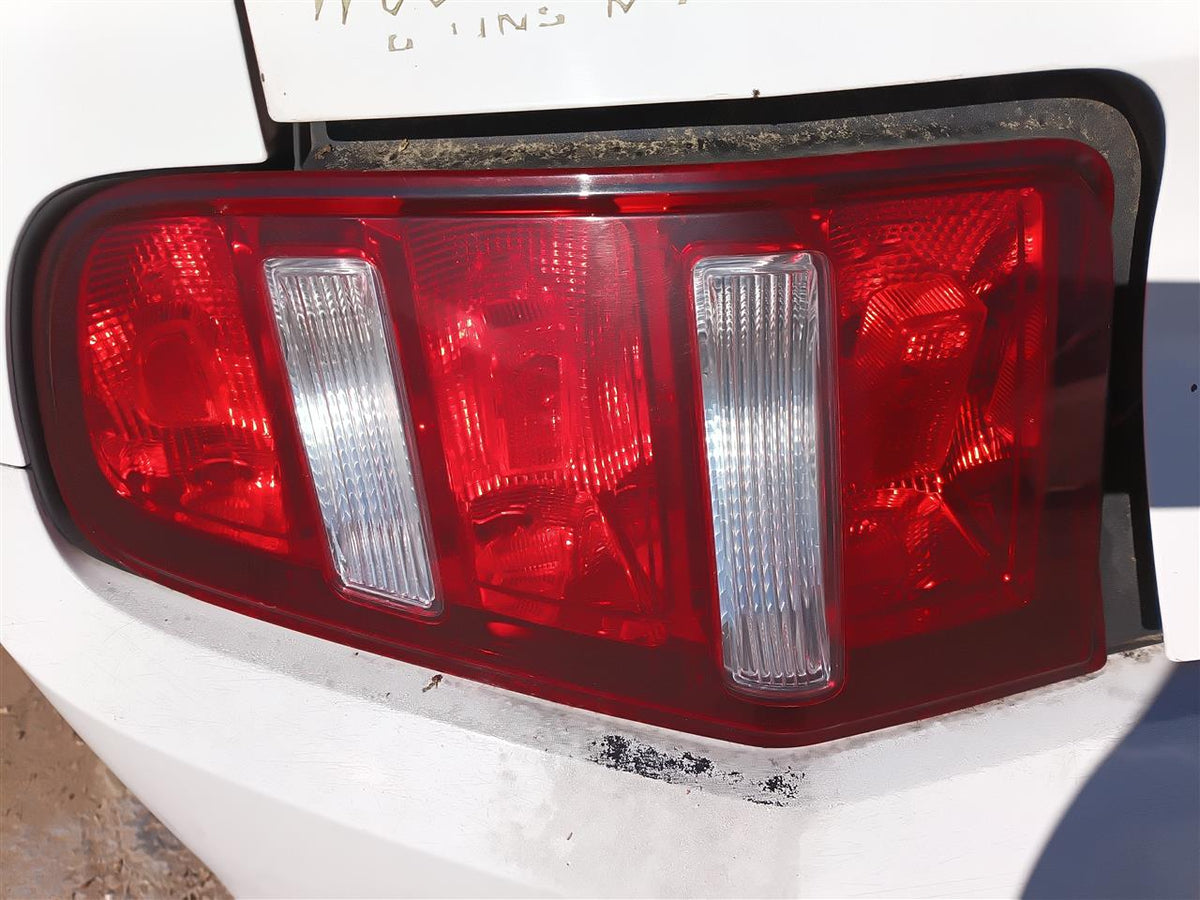 Used OEM Driver Side Left Tail Light Lamp Assembly from 2010 Ford Mustang