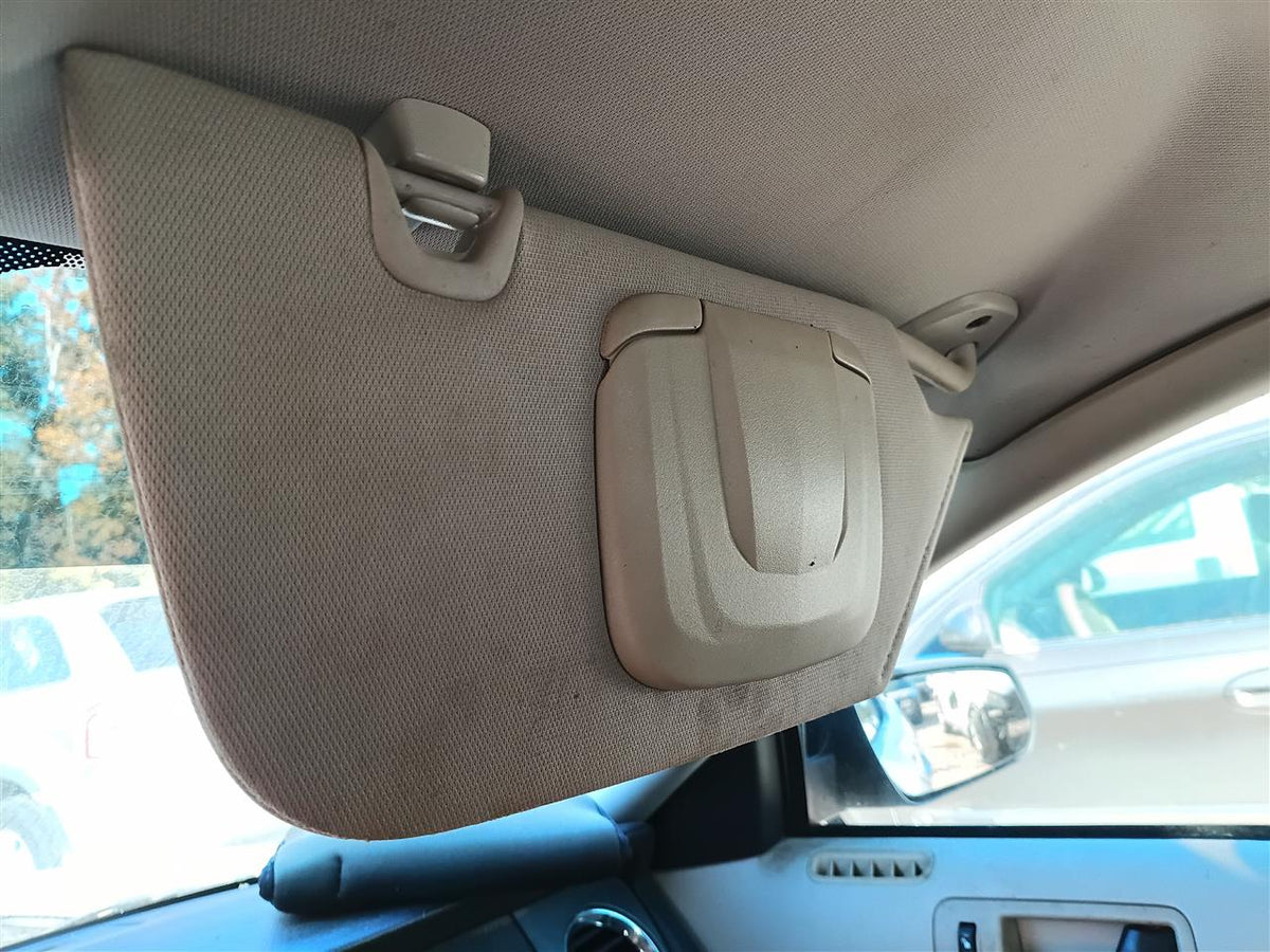 Used OEM Passenger Side Right Sun Visor from 2010 Ford Mustang