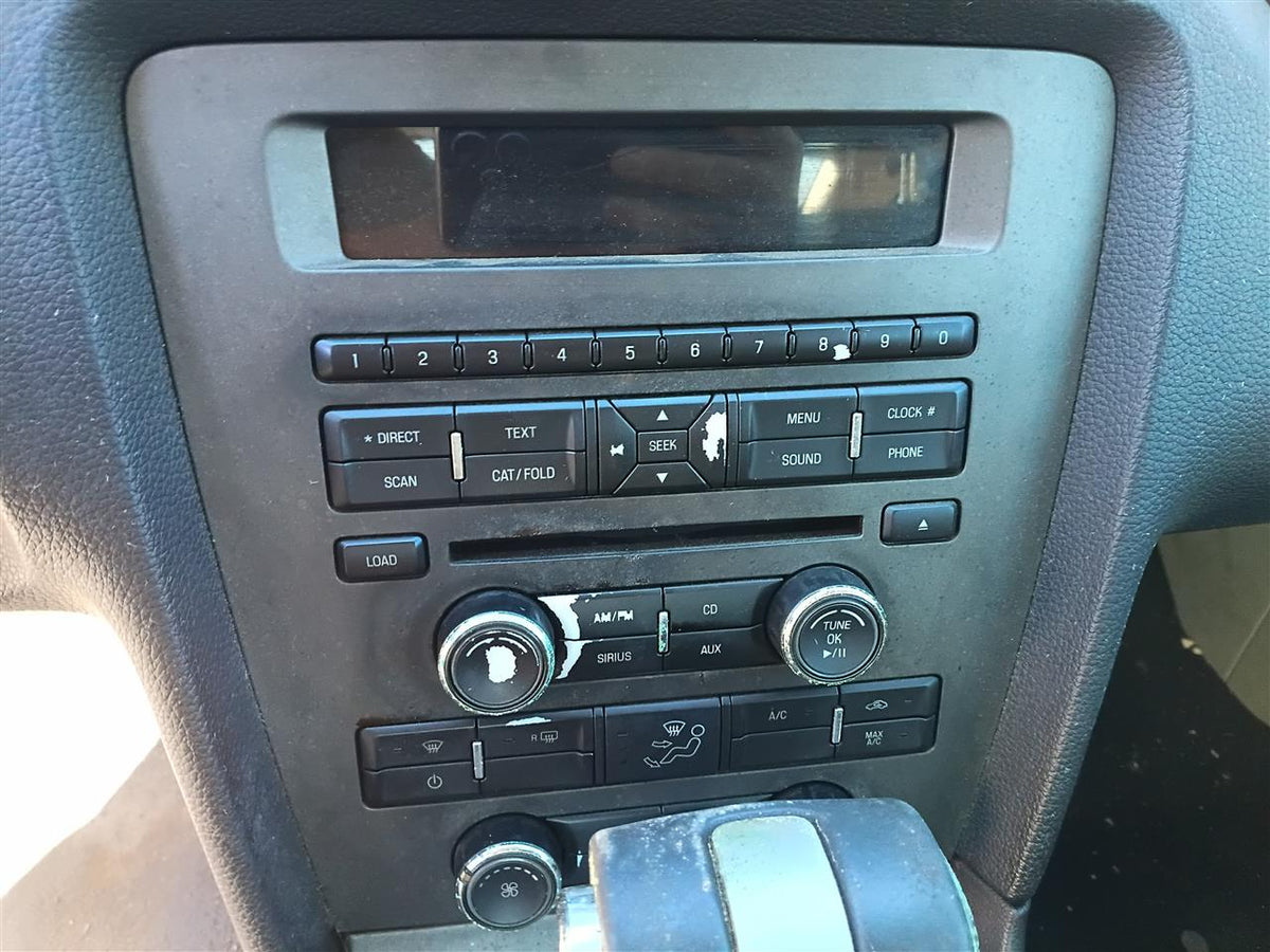 Used OEM Radio Stereo Audio Head Unit from 2010 Ford Mustang