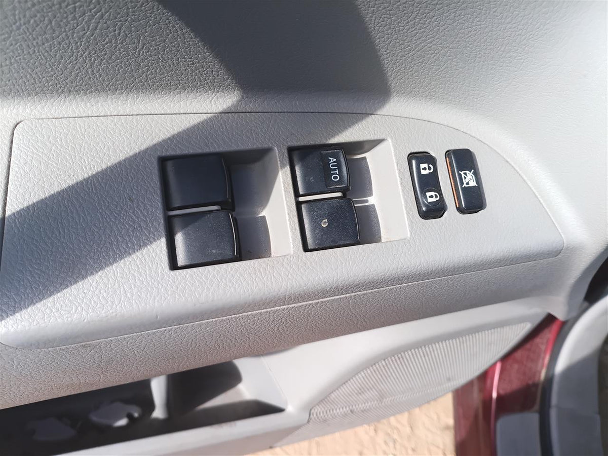 Used OEM Driver Side Left Front Door Window Master Switch from 2009 Toyota Highlander