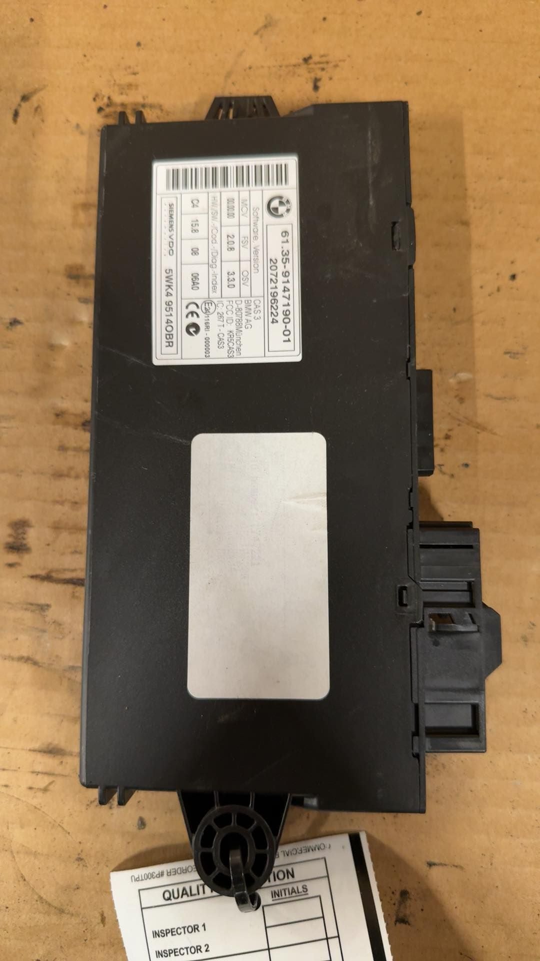 2007 thru 2016 BMW Z4, BMW 328I, BMW 335I, BMW X6 and 17 more Chassis Cont MOD Theft Locking