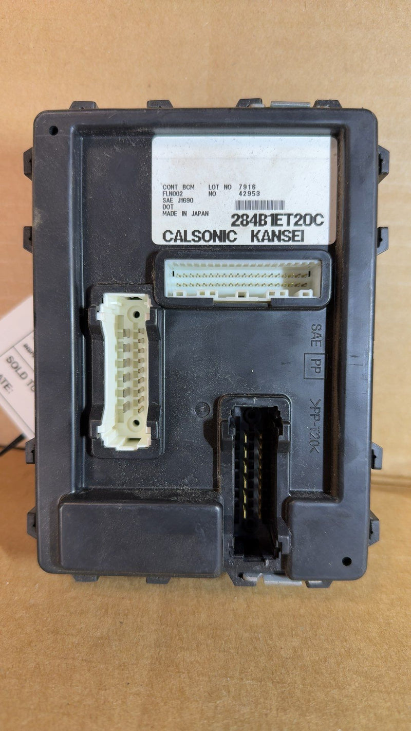 2008 Nissan Sentra Chassis Cont MOD Body Control BCM RH firewall
