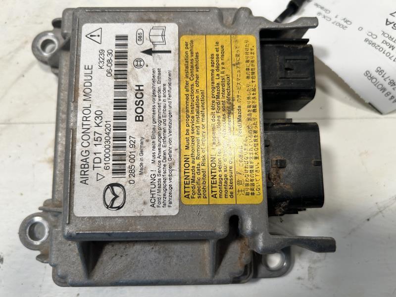 2007 2008 2009 Mazda CX9 Chassis Cont MOD Air Bag under center console
