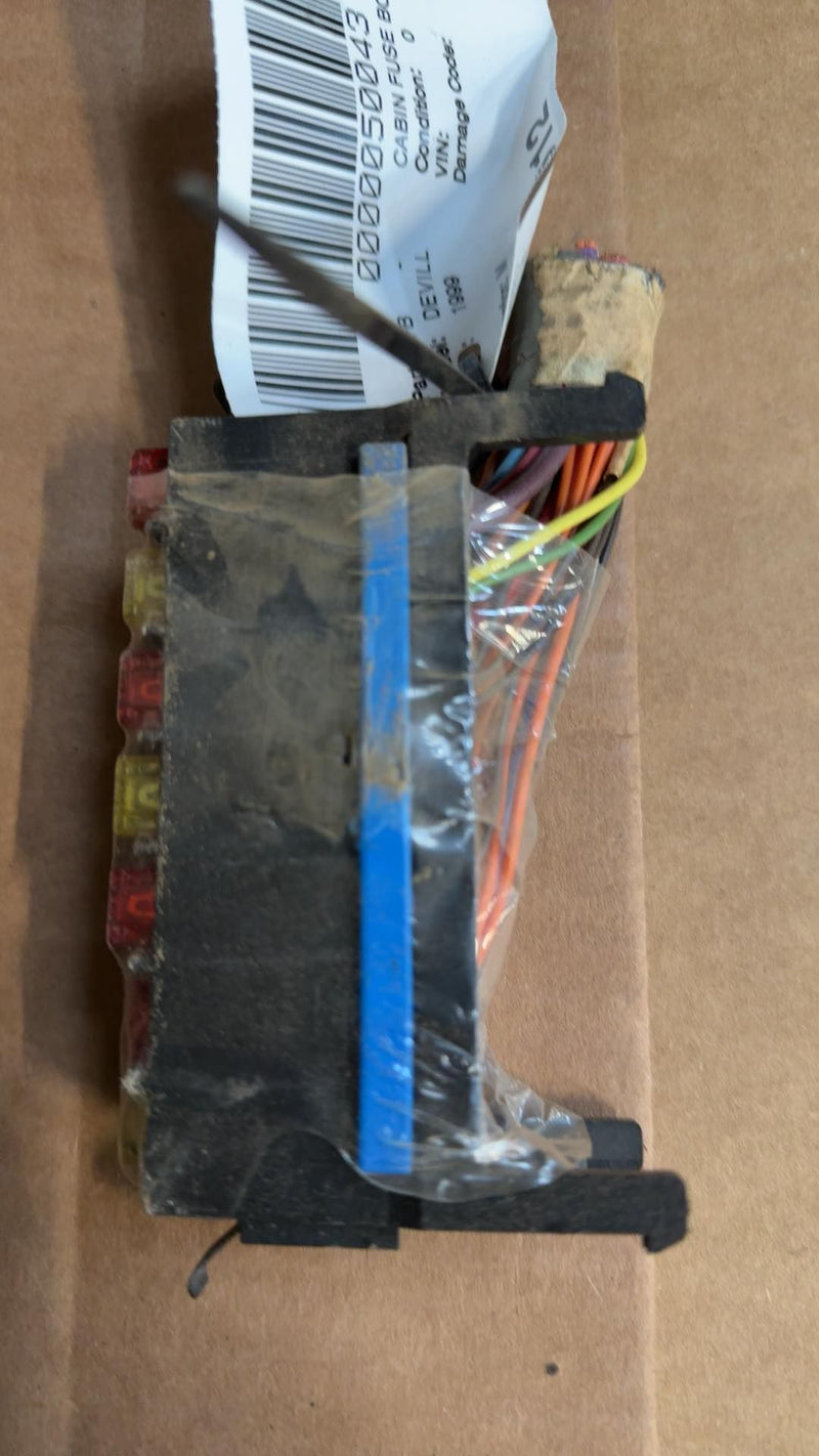 1999 Cadillac Deville Cabin Interior Fuse Box Relay Panel