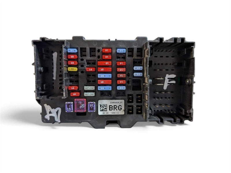 2015 Chevrolet Silverado 1500 Cabin Interior Fuse Box Relay Panel