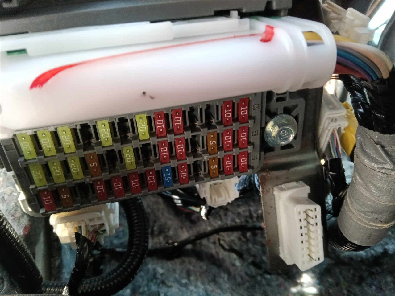 2021 Honda Civic Cabin Interior Fuse Box Relay Panel