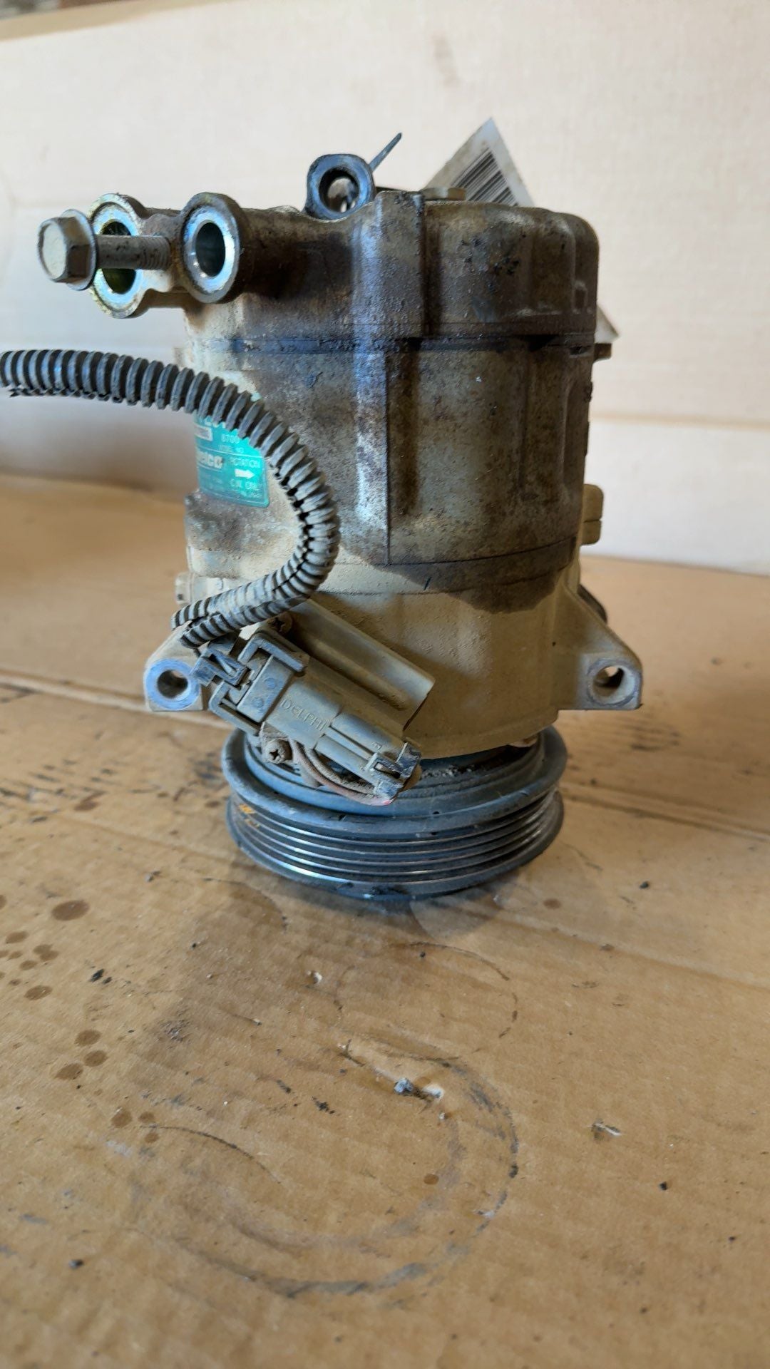 2007 thru 2011 Chevrolet HHR, Chevrolet Cobalt, Pontiac G5 AC Air Conditioning Compressor 2.2L