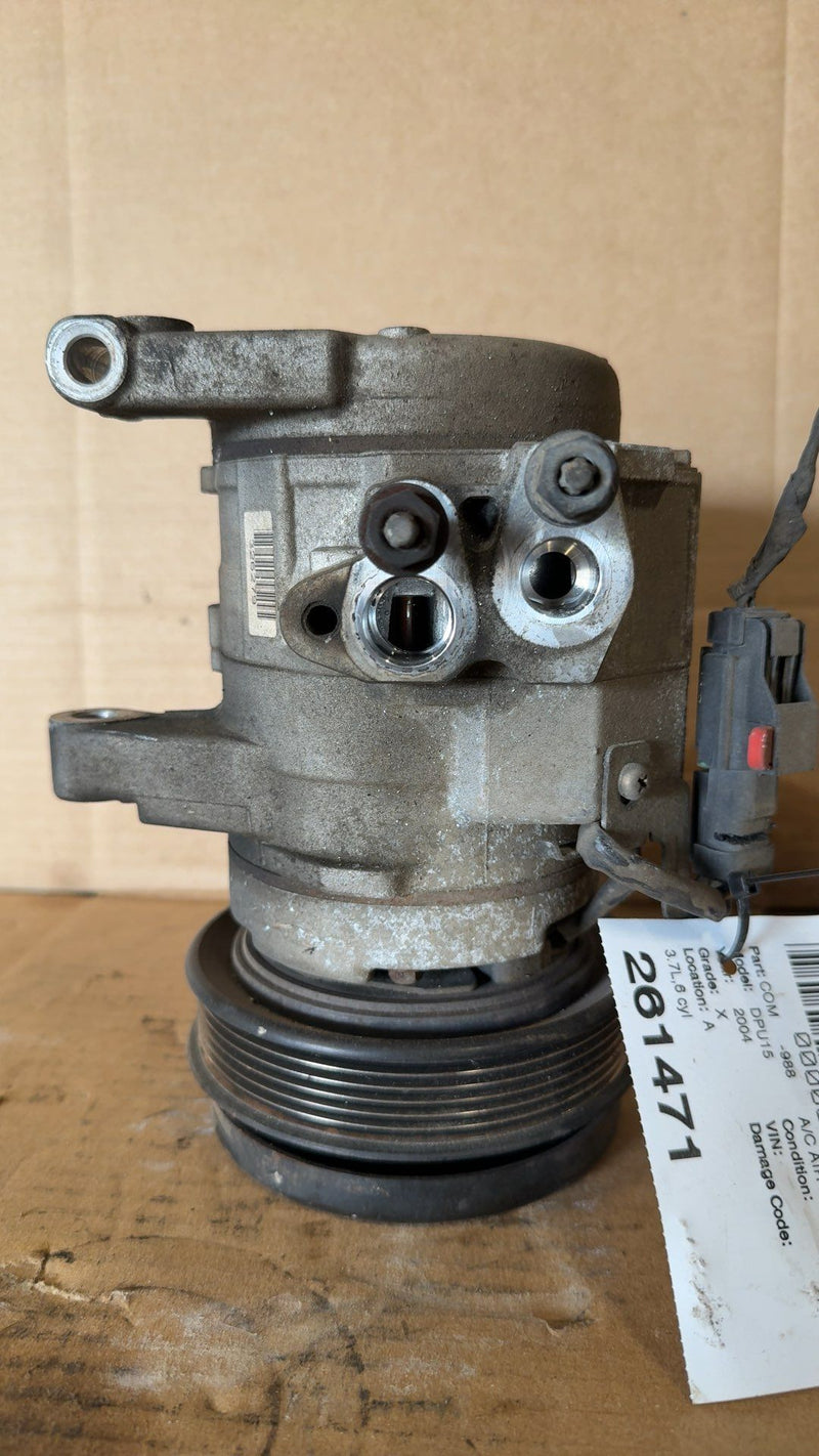2004 2005 2006 2007 Dodge 1500 AC Air Conditioning Compressor 3.7L 6 Cylinder
