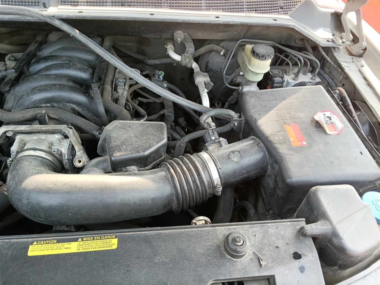 2004 2005 2006 Infiniti QX56, Nissan Armada, Nissan Titan Air Cleaner Intake Filter Box 5.6L