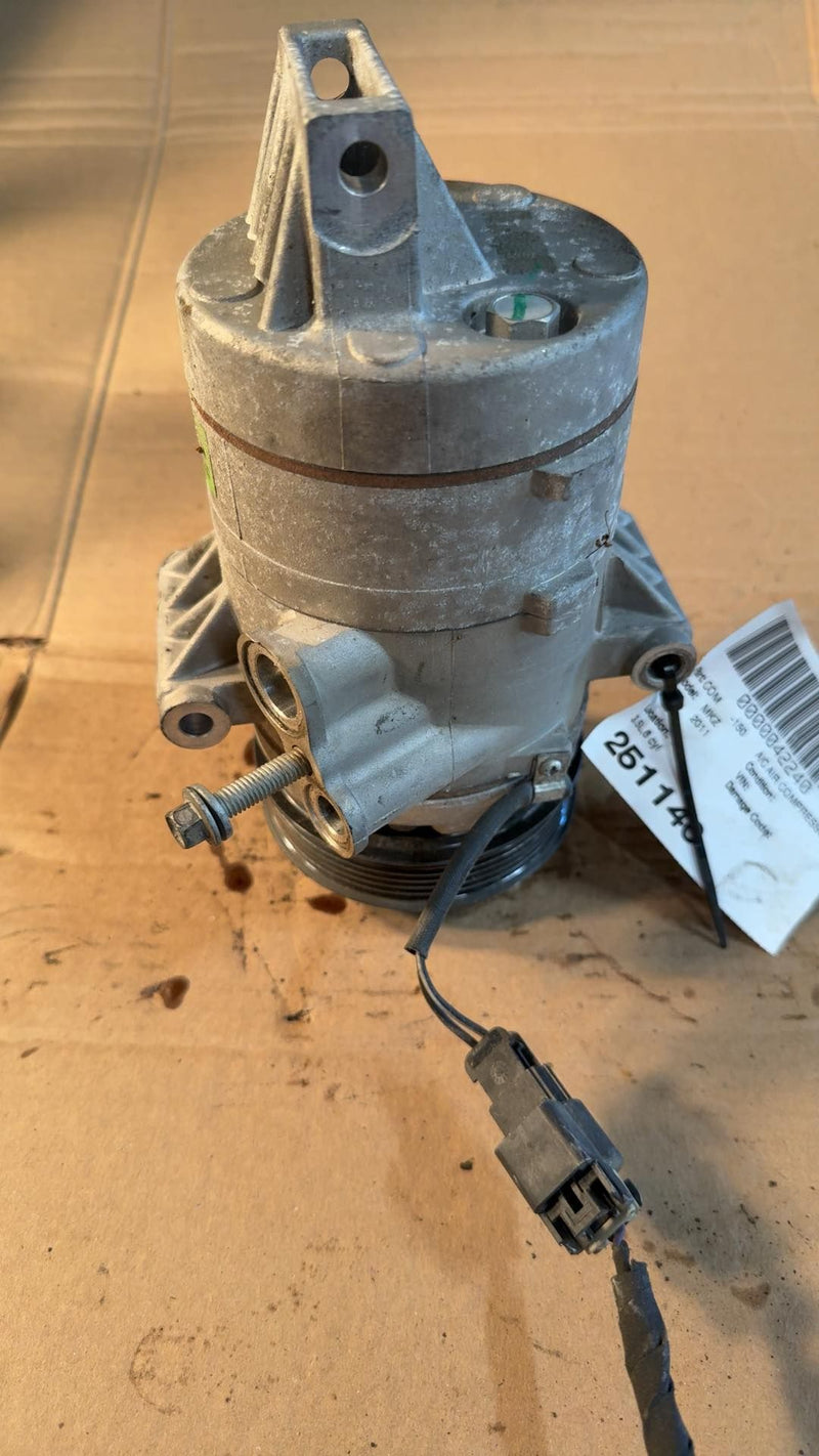 2007 thru 2012 Lincoln MKZ, Ford Fusion AC Air Conditioning Compressor 3.5L 6 Cylinder