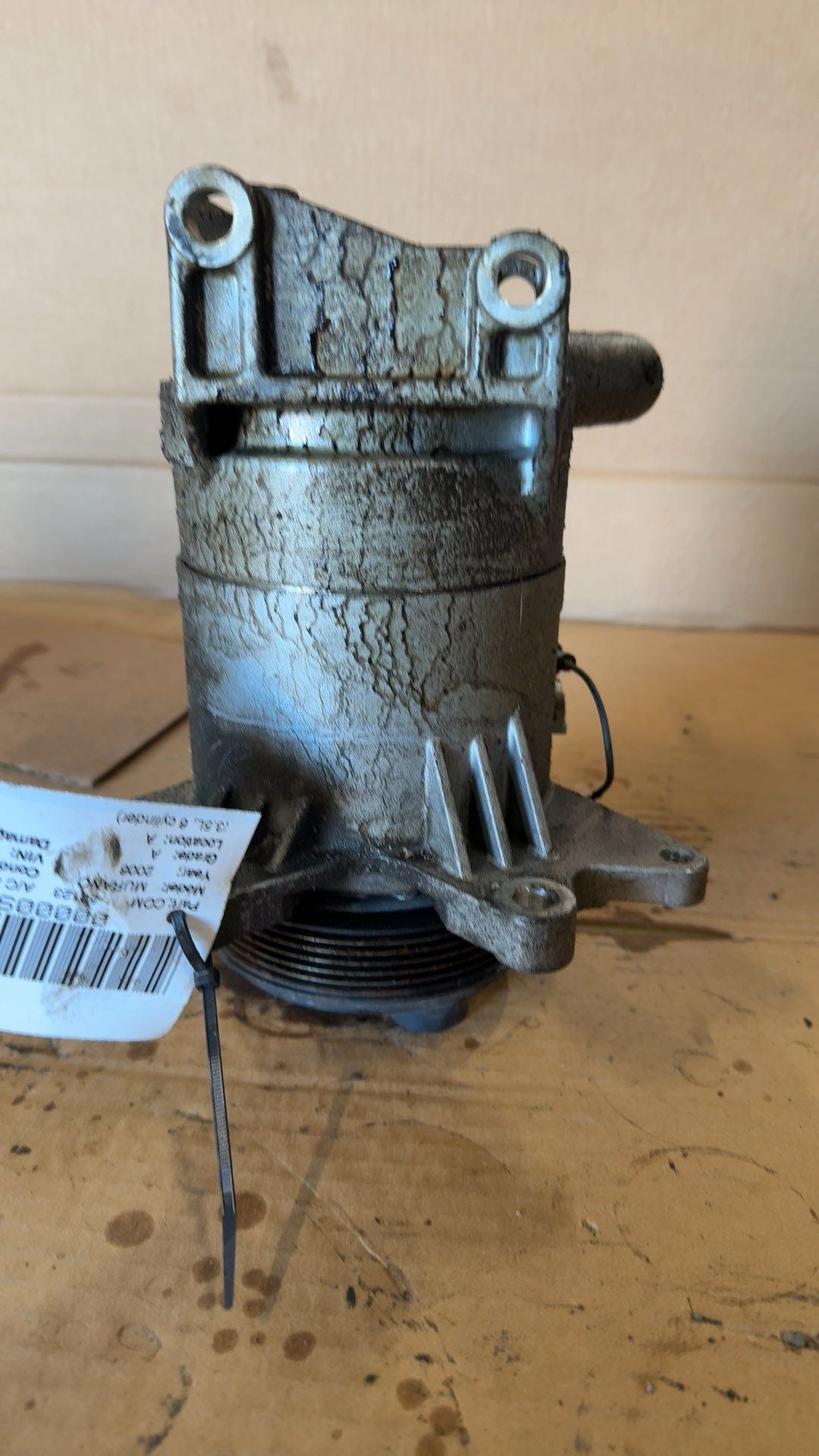2006 2007 Nissan Murano AC Air Conditioning Compressor 3.5L 6 cylinder