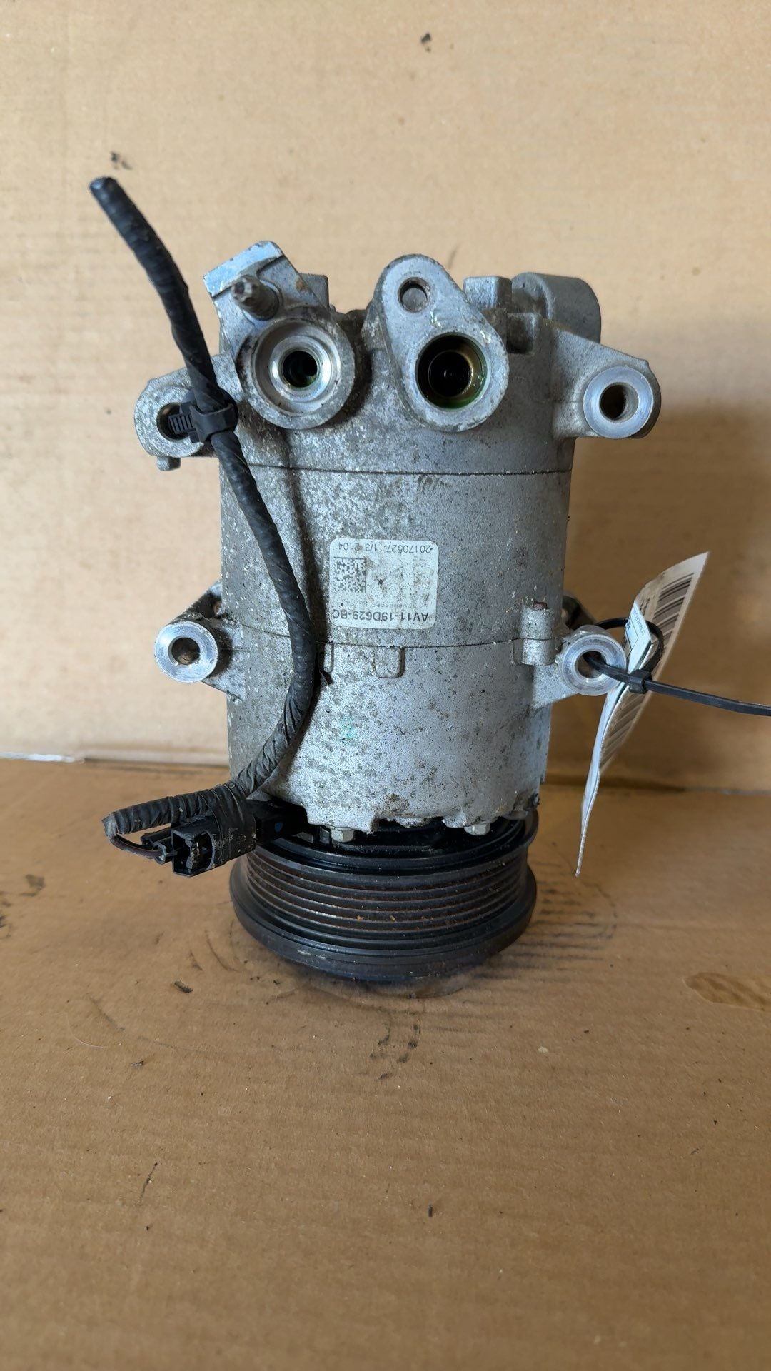 2014 thru 2019 Ford Fiesta AC Air Conditioning Compressor 1.6L 4 Cylinder