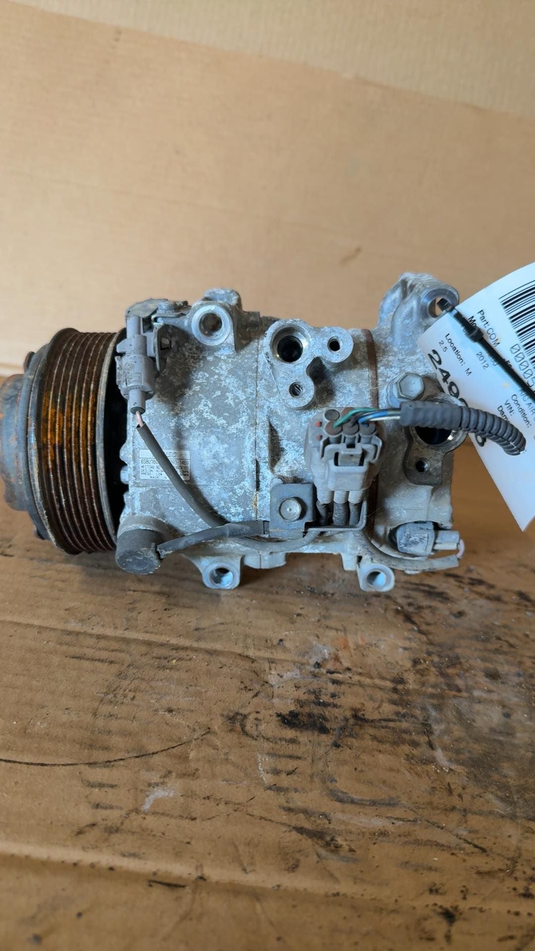 2006 thru 2015 Lexus IS250, Lexus IS350, Lexus GS350, Lexus GS300 AC Air Conditioning Compressor