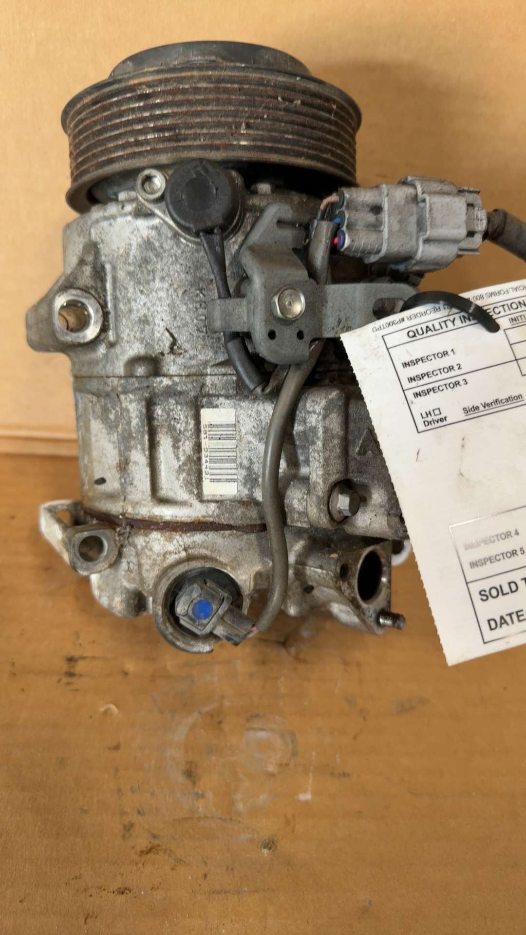 2013 2014 2015 Lexus GS350 AC Air Conditioning Compressor RWD