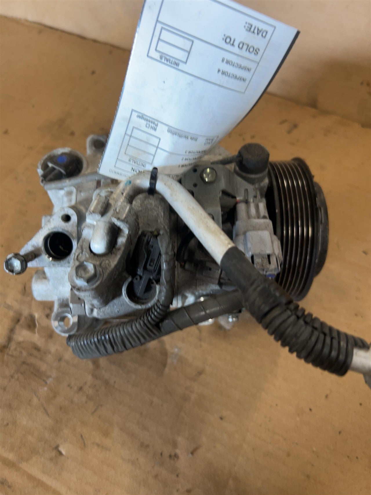 2013 2014 2015 Lexus GS350 AC Air Conditioning Compressor 3.5L RWD