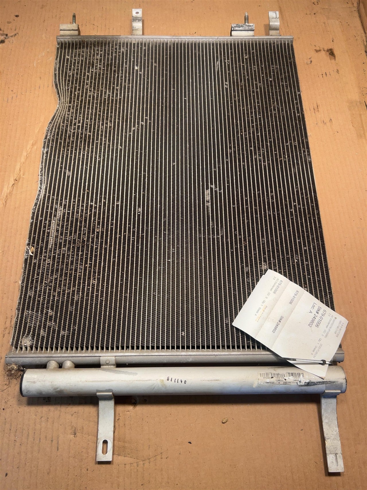 2013 thru 2020 Ford Fusion, Lincoln MKZ AC Condenser