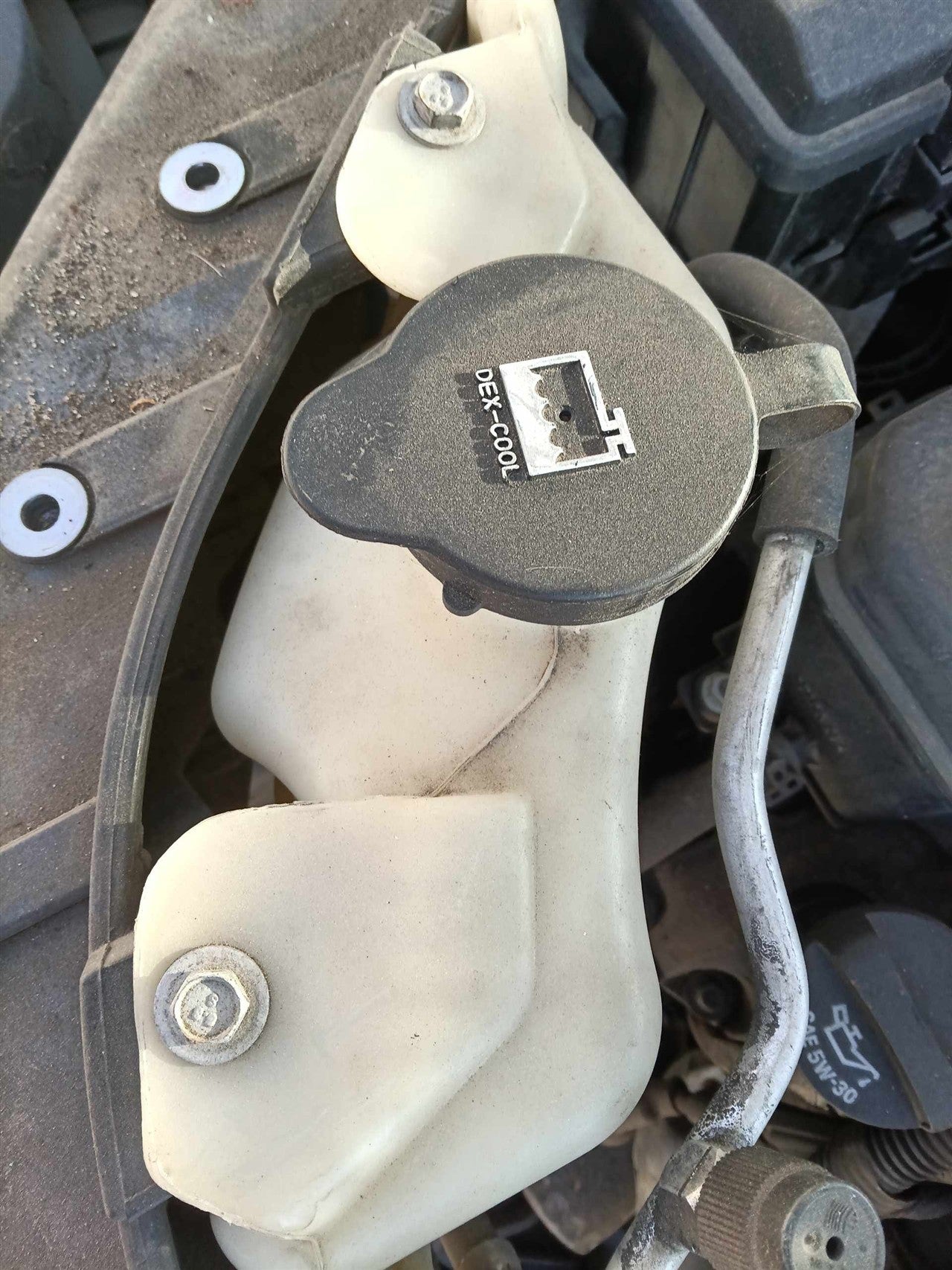 2007 thru 2017 GMC Acadia, Buick Enclave, Chevrolet Traverse, Saturn Outlook Coolant Overflow Reservoir Tank VIN J 11th