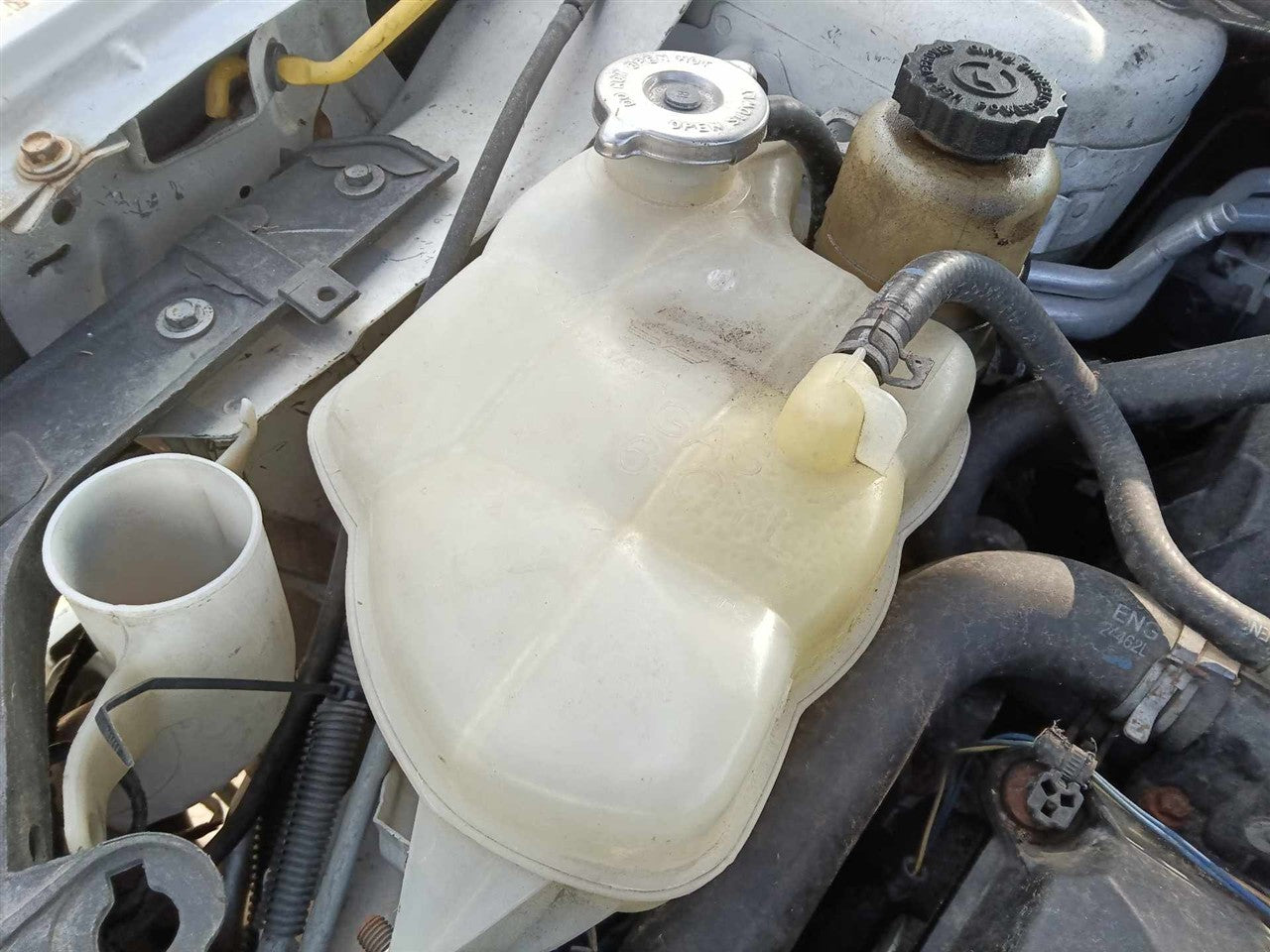 2007 thru 2014 Dodge Avenger, Chrysler Sebring, Chrysler 200 Coolant Overflow Reservoir Tank 2.7L