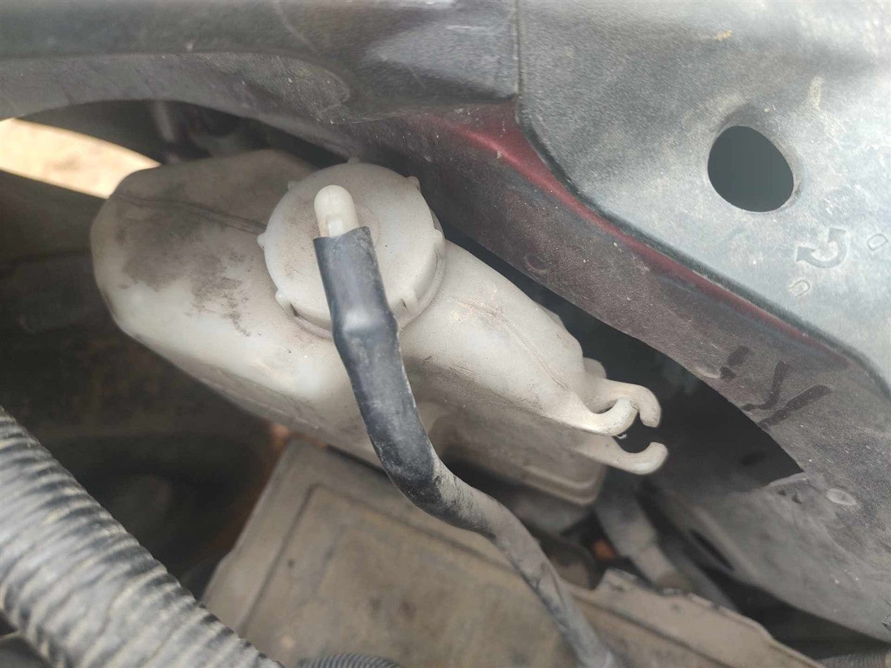 2006 thru 2011 Acura CSX, Honda Civic Coolant Overflow Reservoir Tank