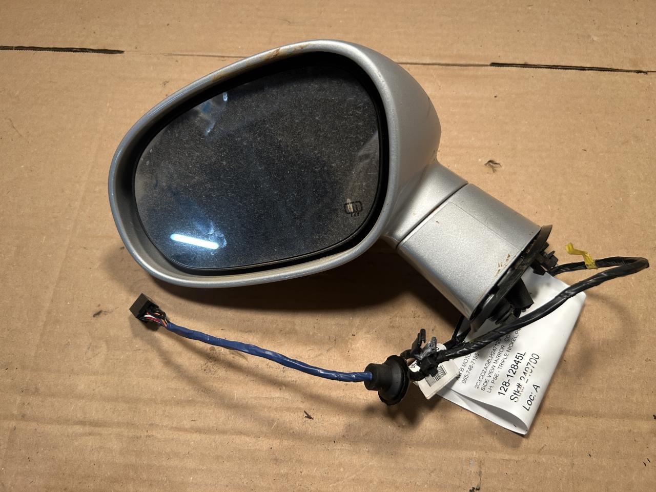 2020 2021 2022 2023 Dodge Challenger Left Driver Side View Door Mirror without memory with blind spot alert L