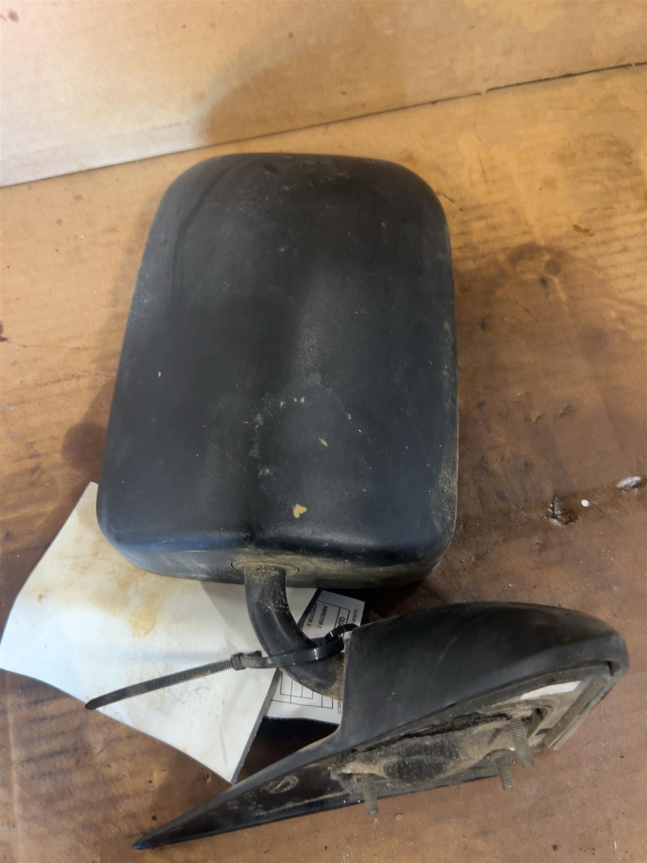 1994 1995 1996 1997 Dodge 1500, Dodge 2500, Dodge 3500 Left Driver Side View Door Mirror Manual 6x9 plastic sail mount type L