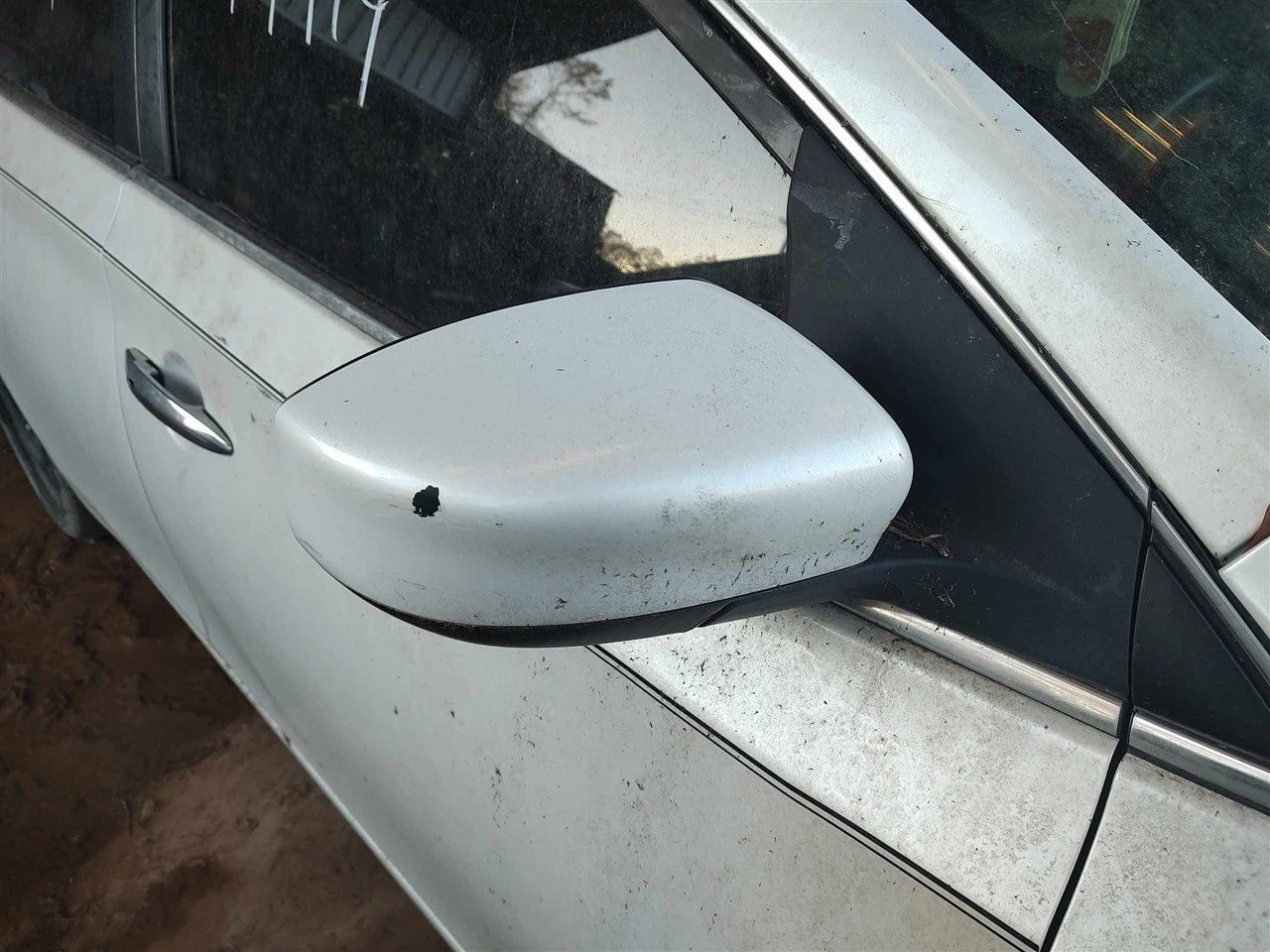 2016 2017 2018 2019 Nissan Sentra Right Passenger Side View Door Mirror Power without turn signal non heated R