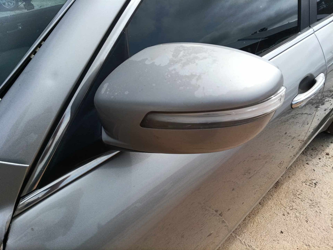2009 thru 2014 Hyundai Genesis Left Driver Side View Door Mirror Power Sdn L heated