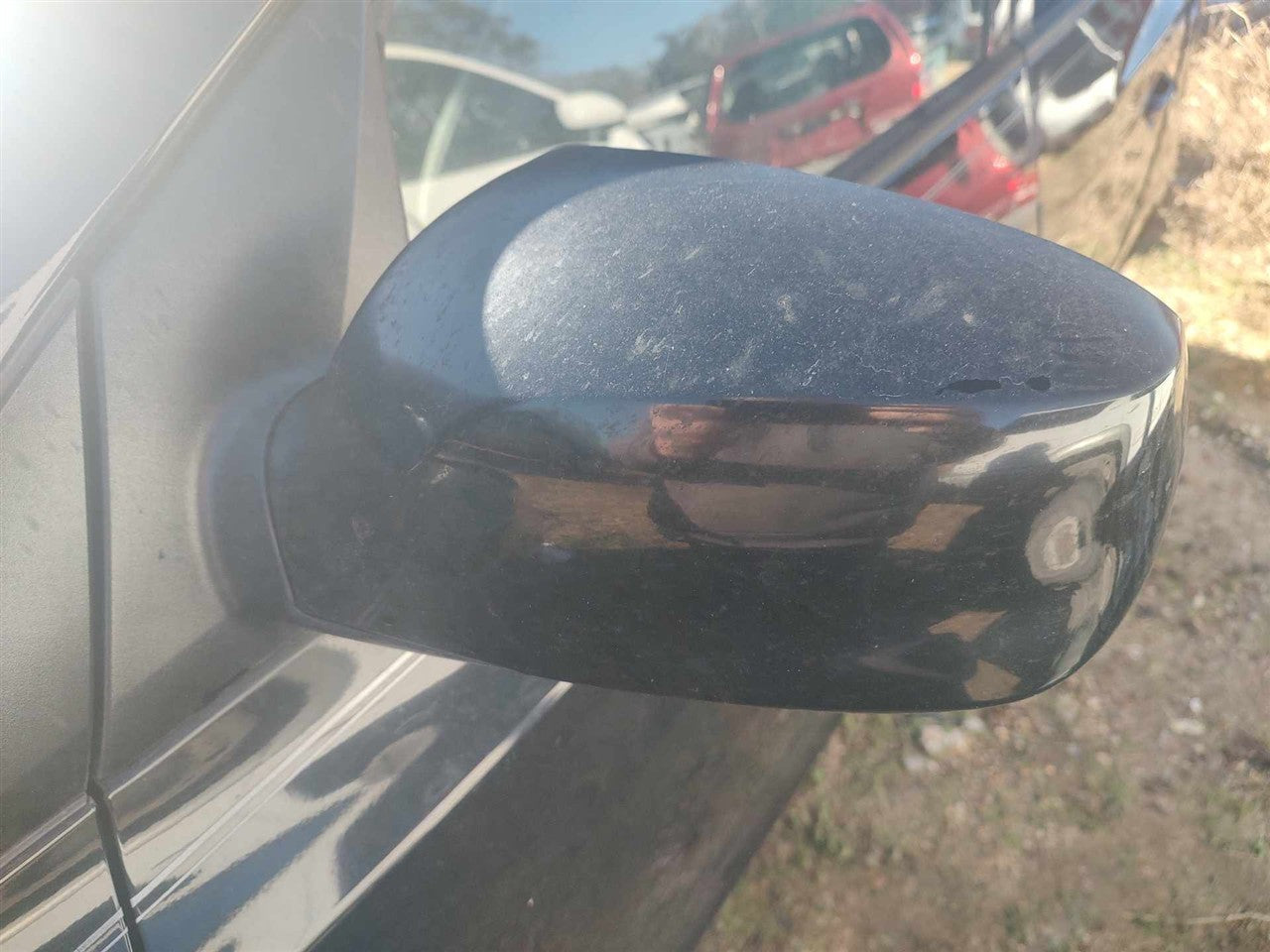 2010 thru 2016 Hyundai Tucson Left Driver Side View Door Mirror Power L