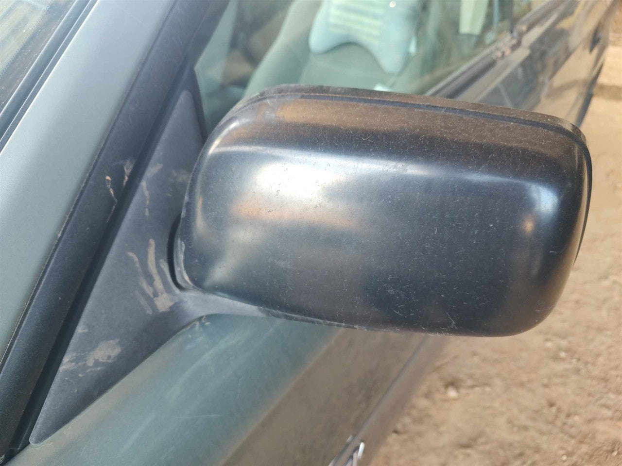 2000 thru 2006 Subaru Legacy, Subaru Baja Left Driver Side View Door Mirror Power non heated L
