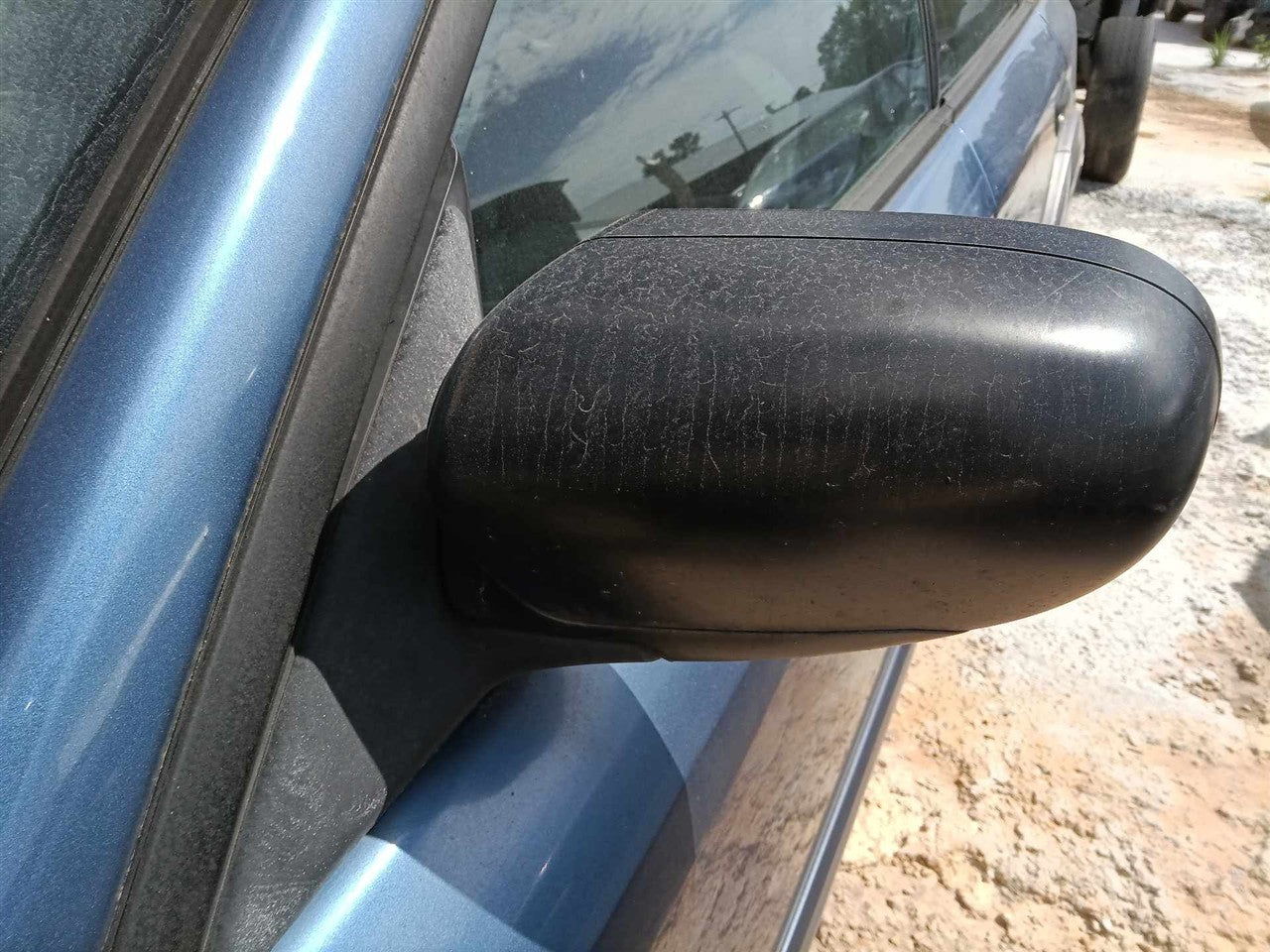 2005 thru 2009 Subaru Legacy Left Driver Side View Door Mirror Power non heated L
